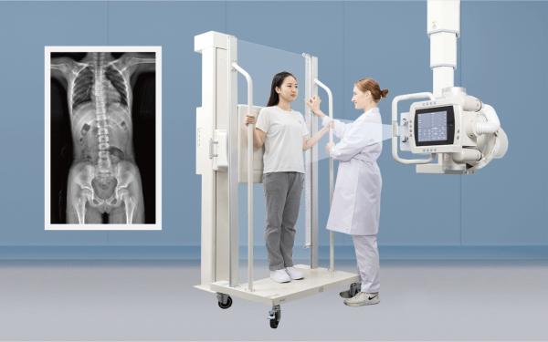 Ceiling Mounted Digit Radiography X Ray Machine Digital Photographic Medical Ceiling Suspended DR