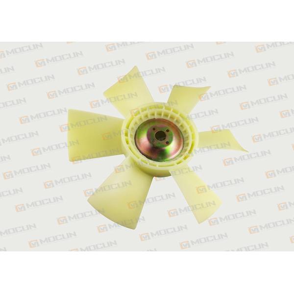 E320 E320B Excavator Cooling Fan Blade S6KT Engine Fan 6 Blade White Color
