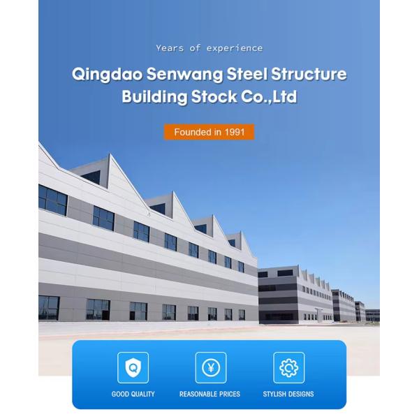 Prefab Economical Steel Structure Building Industrial Temporary Warehouse