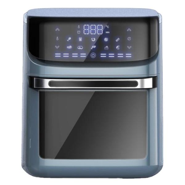Smart électrique numérique sans huile 12L de qualité alimentaire en acier inoxydable numérique à air chaud friteuse à fond d'huile four friteuse à air libre