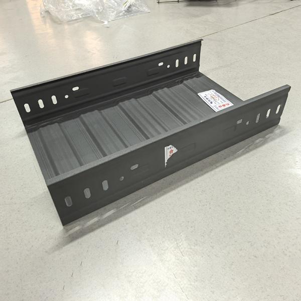 Molded Cable Tray Rectangular Shape UV Resistance 100mm-1000mm Width 1000 Lbs