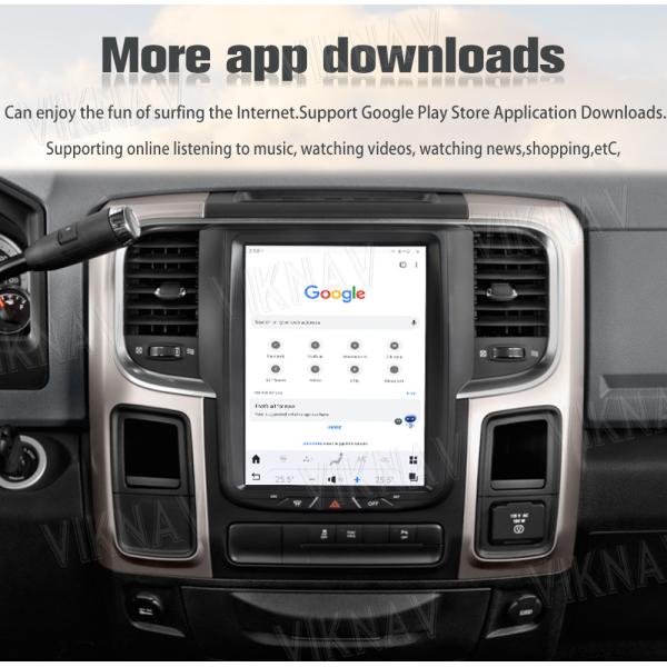 8 игрок автомобильного радиоприемника андроида ядра 10,4» на Ram 1500 доджа 2013 до 2018