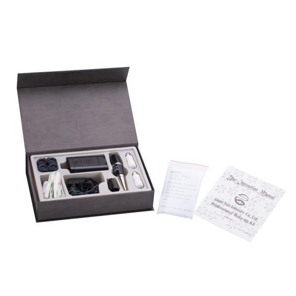 Набор татуировки макияжа нержавеющей стали портативный постоянный, наборы машины татуировки экрана касания роторные