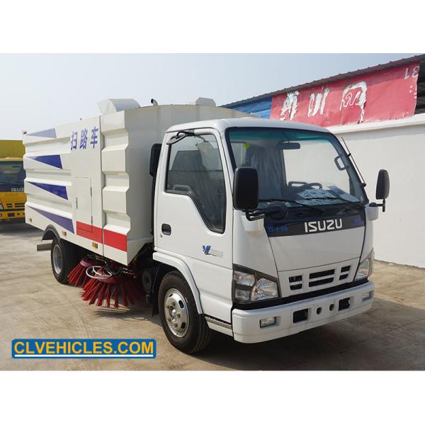 ISUZU N Series Road Vacuum Cleaner Truck 4x2 130hp 6cbm Electronic Control