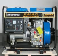 Grupo de gerador diesel modelo do tipo 6kw de KDE8600E KAIAO