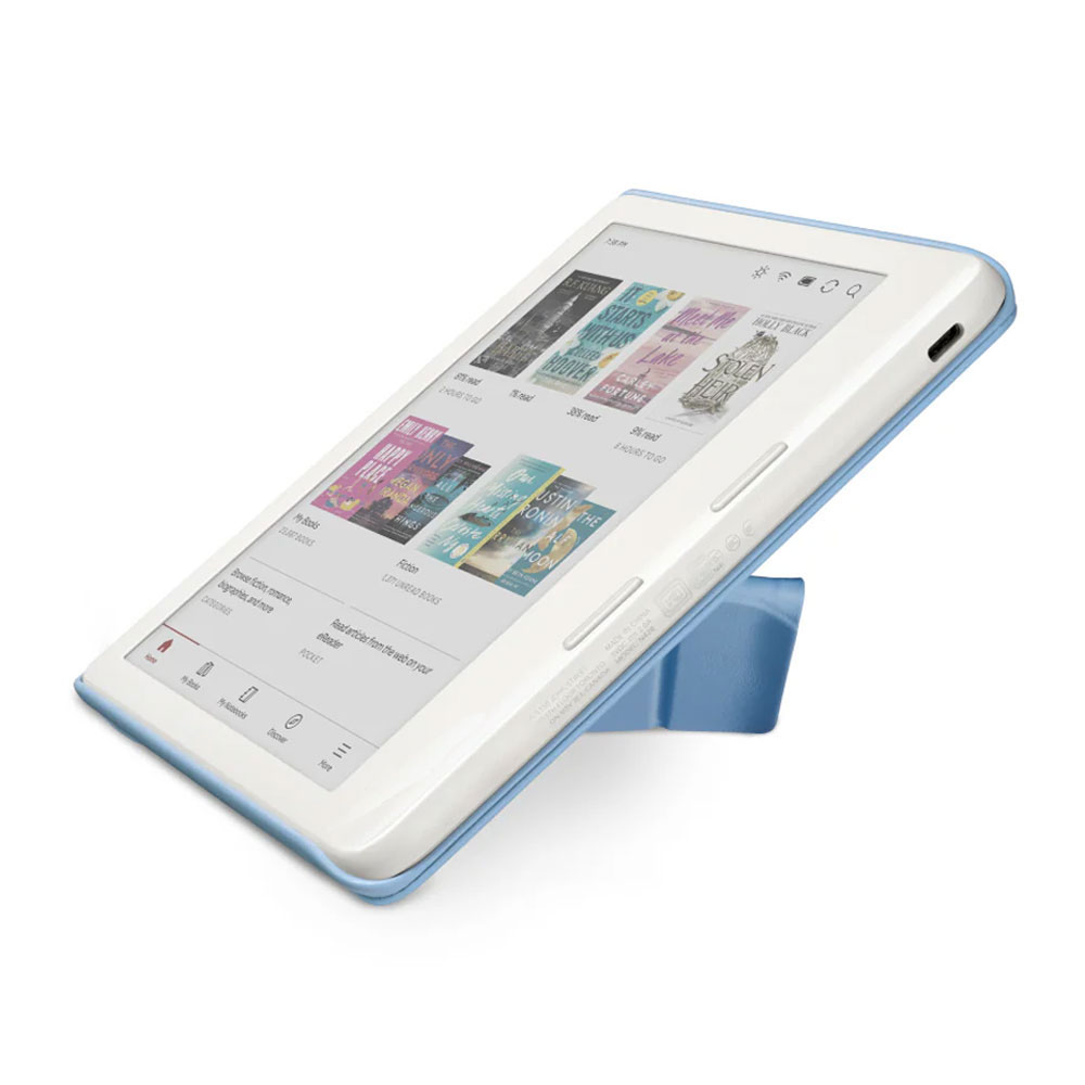 Foldable Leather Case for Kobo Libra Clara Colour Elipsa 2E 2 Hd Sage 7 Inch E Reader Ebook Tablet Ereader Pbk156 Laudtec