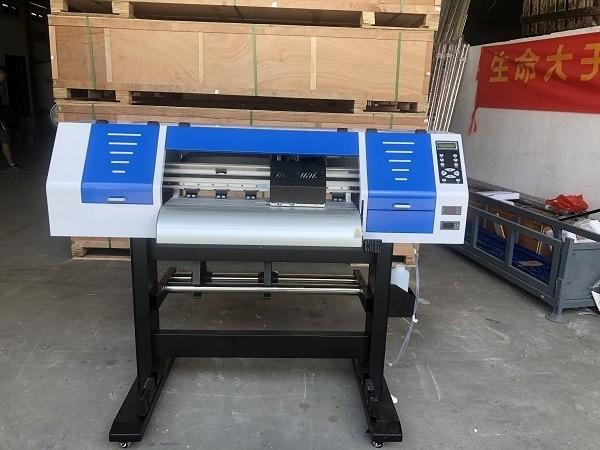 0.6m DTF Transfer Film Printer , Dtf Pet Film Printer With Powder Shaking Machine