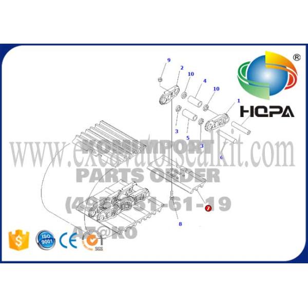 20Y-32-11111 20Y3211111 Excavator Hydraulic Parts Track Shoe PC150 PC200 PC210 PC220 PC230