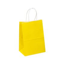 Saco de papel portátil conveniente Logo Design Size Wholesale feito sob encomenda de Kraft da compra