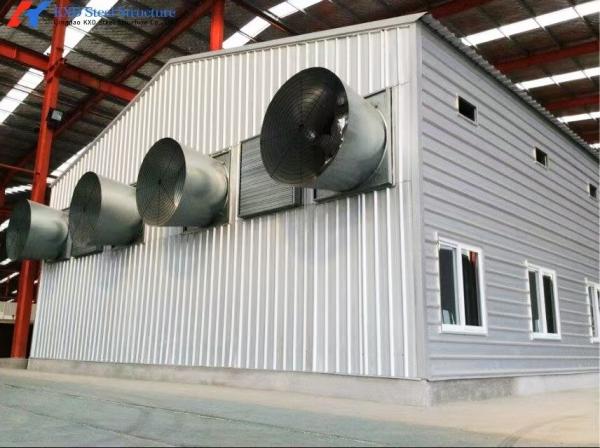 Prefab Steel Structure Broiler Chicken Shed with Onsite Installation