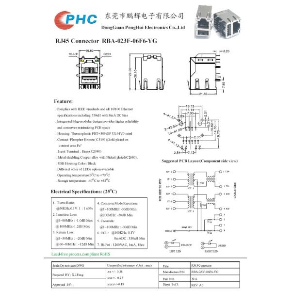 Серебряное гнездо 8p8c гнездового разъема USB Rj45 определяет вход модульный Jack стороны порта