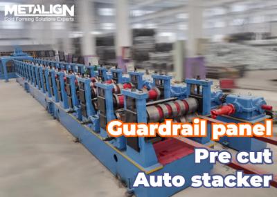 High Efficiency Hydraulic Punching Roll Former Machine For Highway Guardrail Machine