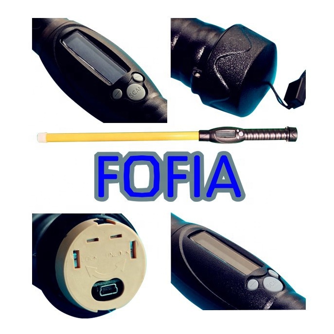 FOFIA PT280 134.2kHz RFID Reader PVC NLIS Australia ICAR Approved Cattle ID 7000 Records Storage 10-20cm Reading Distance ISO