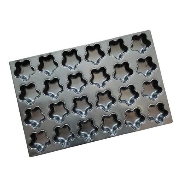 Pão de cozinha Star de alumínio Equipamento de panificação comercial Star Cake Pan