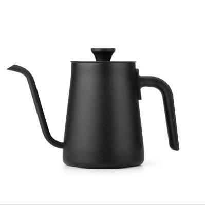 ODM SUS304 Hand Drip Coffee Maker Mini Black Pourover Coffee Kettle Pot For Hotel Home