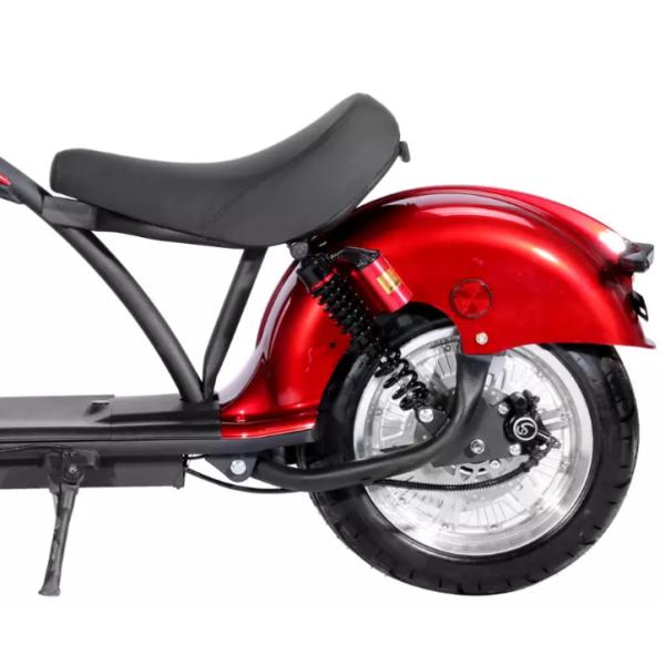 Big Wheel Citycoco Electric Scooter Black Off Road 2000w Shock Absorber