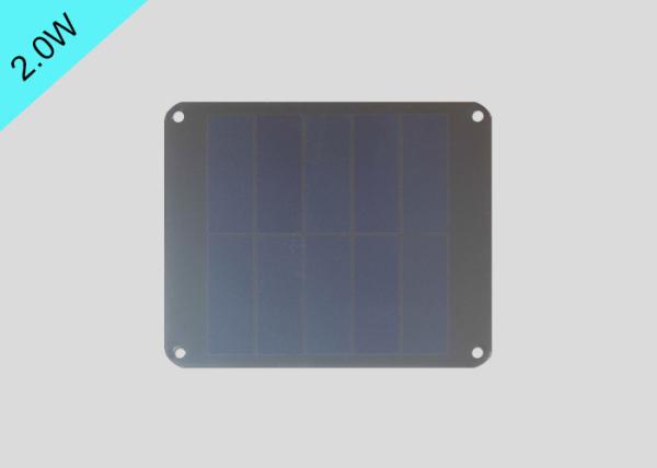 Frosted PET Front Cover Sunpower Flexible Solar Panels 2w Small Size Durable