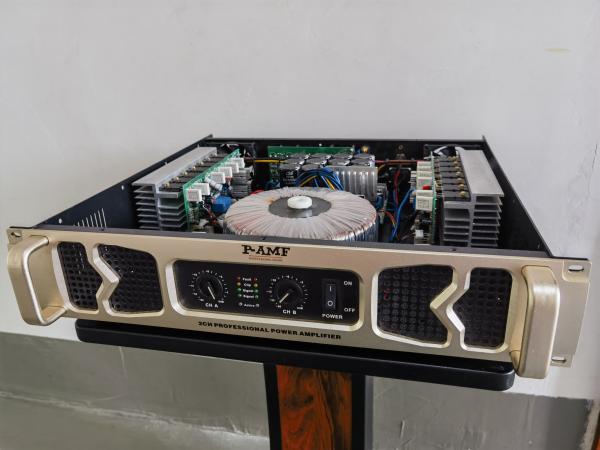 SR50 2 Channel Power Amplifier 2 X 500W Output for Professional Audio Performance