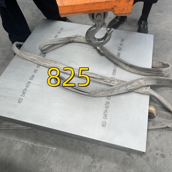 Размер пластины: 4×8×10 мм толщины Материал класса Инконель 825 сплав стальной пластины