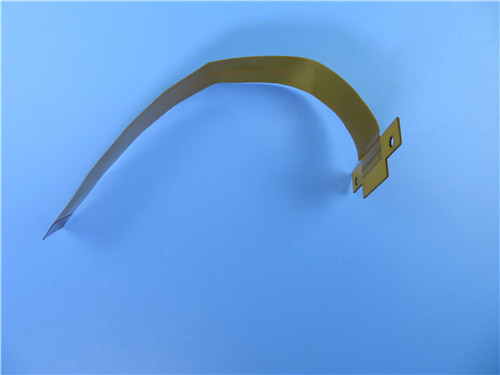 Cu 35um PCB гибкого трубопровода Polyimide 0.15mm двойной, который встали на сторону поверхностный