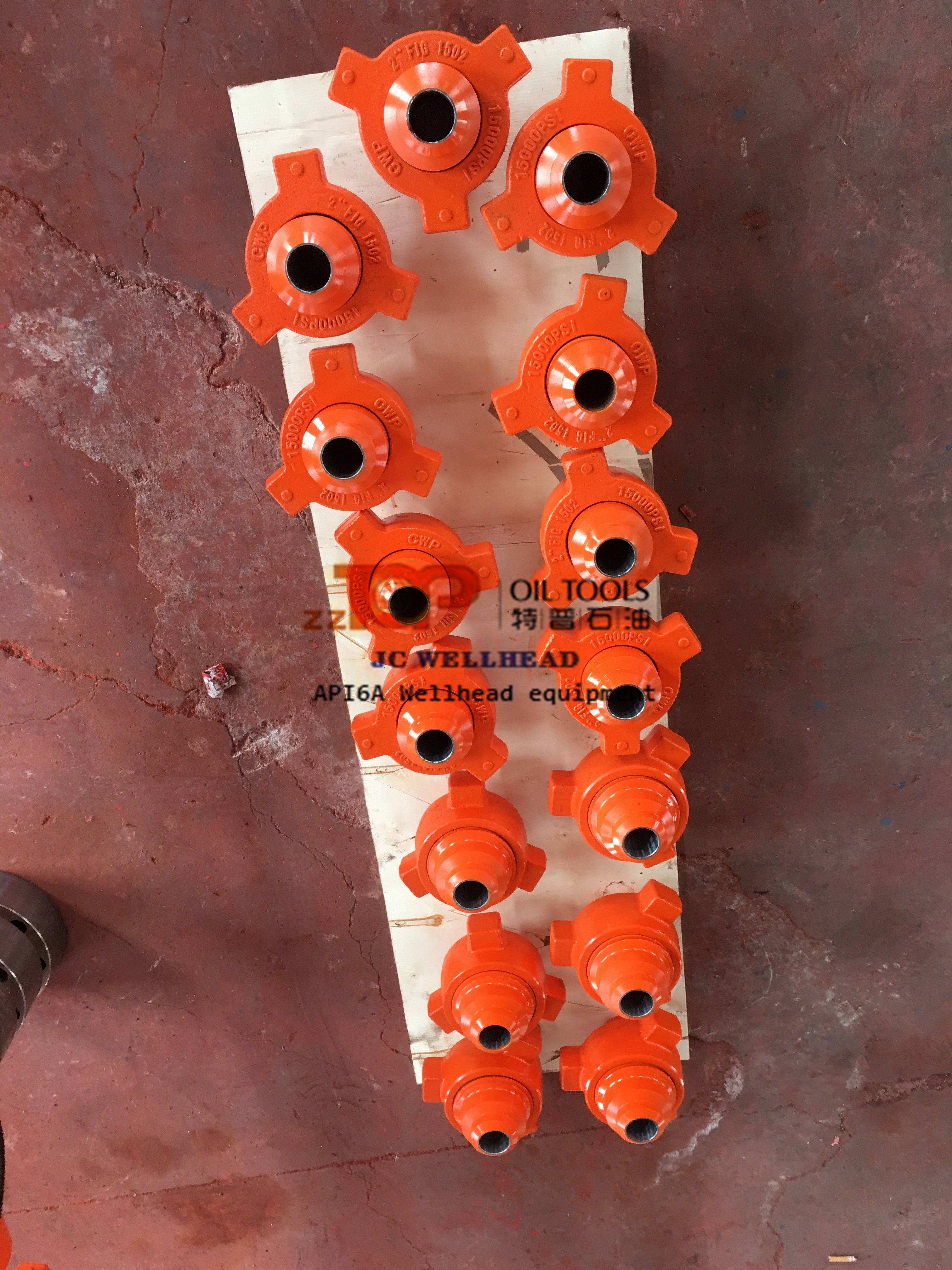 Фланец 2000PSI переходника Wellhead кроссовера соединения PR2 WECO