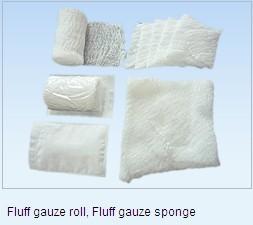 Fluff Medical Gauze Rolls 47x31x26 Carton Size  In Sterilized Packaging
