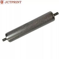 Roller texturant en cuir de 100 mm / cylindre de gravure en cuir avec motif carré 2 mm de profondeur