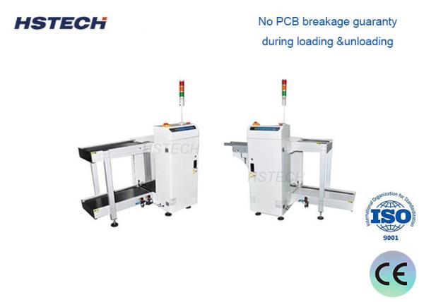 Contrôle d'écran tactile en couleur réelle chargeur de PCB équipement de manutention de PCB avec affichage de lumière de tour