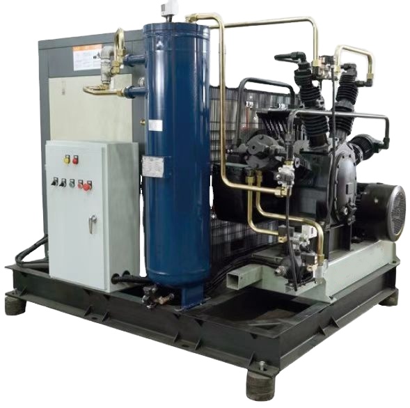 30 Bar High Pressure PET Screw Booster Air Compressor Energy Saving