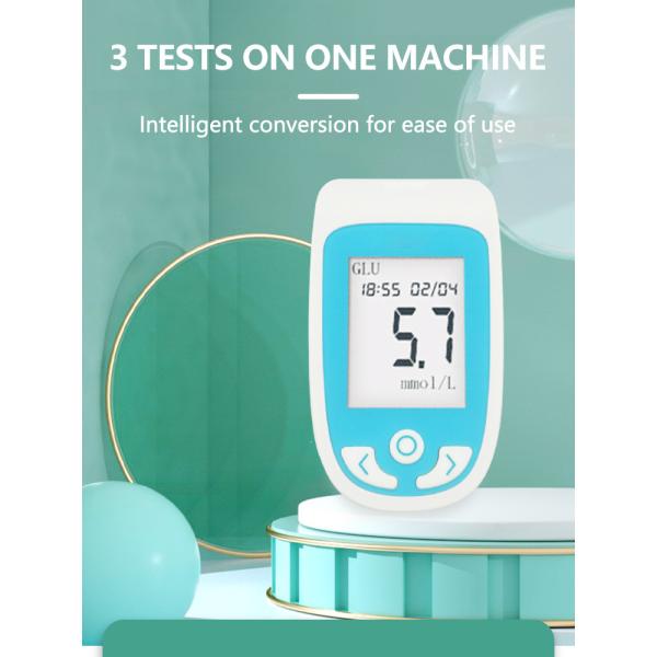 Uric Acid Home Glucose Monitors 60s Multifunction