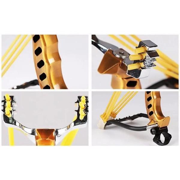 Powerful Hunting Slingshot Catapult SDF5467 135mm for Outdoor Hunting Enthusiasts