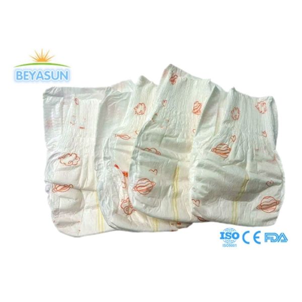 Whosale Baby Disposable Diapers High Quality Soft Absorbent Infant Nappies for Export