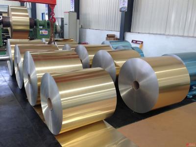 Thickness 24 Mic Colored Household Aluminium Foil Used For Kitchen / BBQ