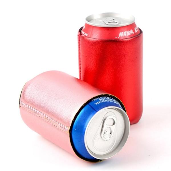 Eco Friendly Neoprene Insulated Beer Cooler Bags , Professional Neoprene Water Bottle Holder