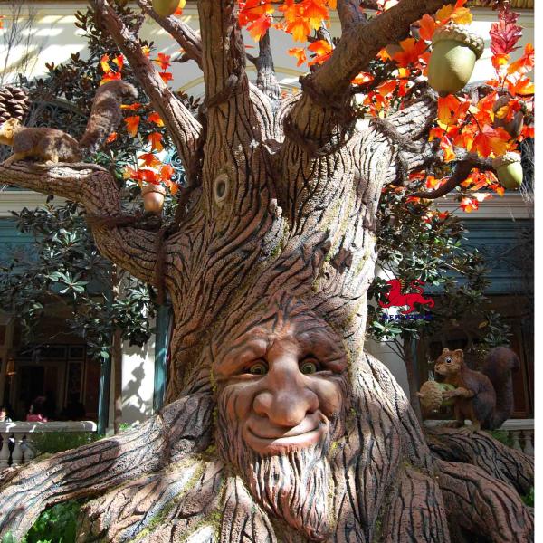 Large Garden Animatronic Plant Sculpture Decoration Park Talking Tree For Sale