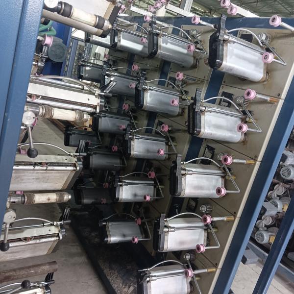 1.3M 90KW Second Hand Plastic Drawing Machine PP Polypropylene Flat Yarn Tape Extrusion Line