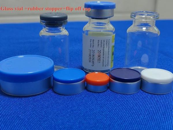 Customization Injection Transparent Vial Cylindrical 50ml Sterile Vials
