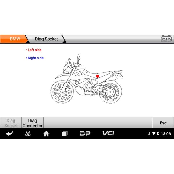 OBDSTAR iScan BMW Motorcycle Diagnostic Tool
