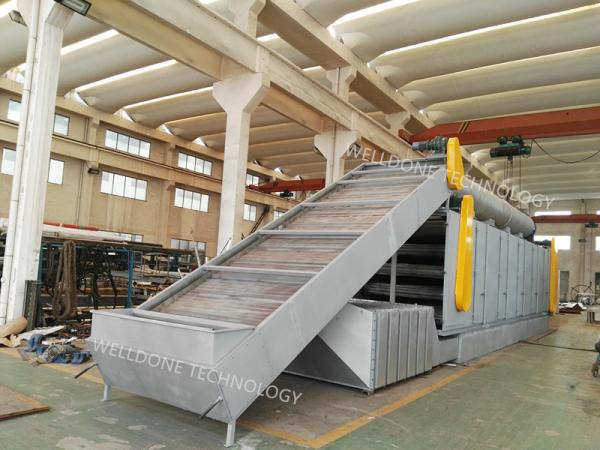High Efficient Automatic Functioning Long Conveyor Belt Dryer