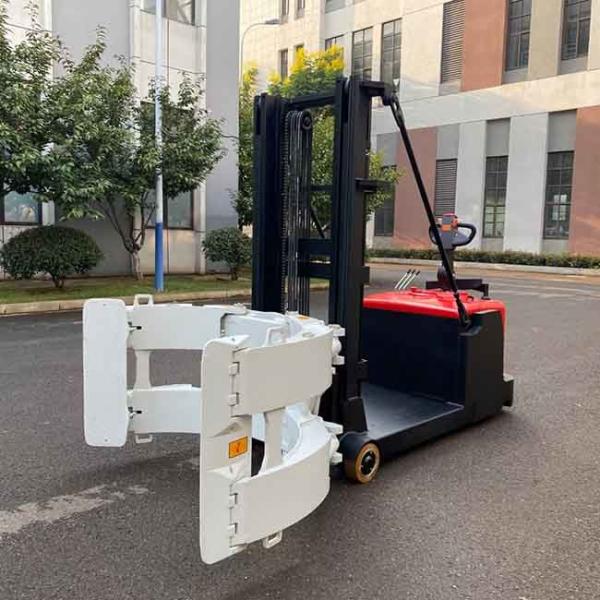 1500kg CPDB15-25 1.5Ton counterbalanced stacker warehouse use paper roll clamp