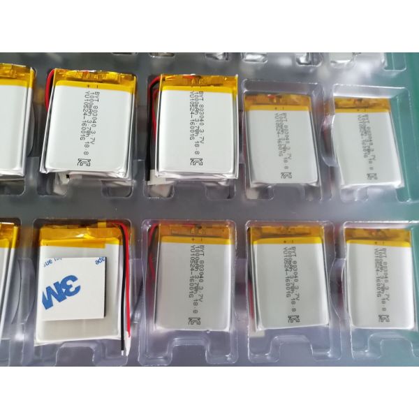 UL KC Certified 3.7V 1000mAh Lithium Polymer Battery for Toys and Power Tools