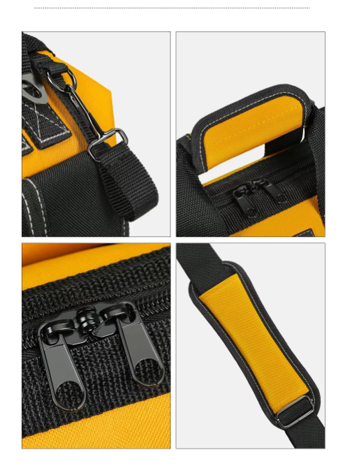 Multi Functional, Sturdy and Durable Electrical Canvas Repair Accessories Storage, Portable Hardware Tool Bag