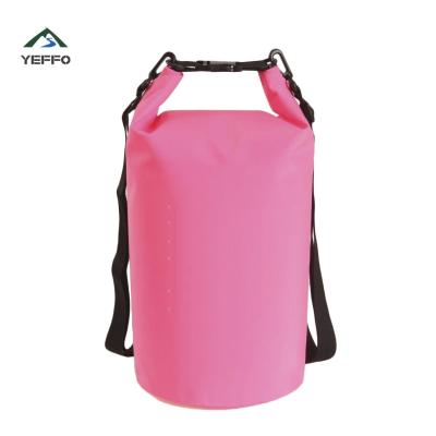 sac sec léger du sac 500D de camping de 5L 10L 20L Ripstop de bâche imperméable de PVC