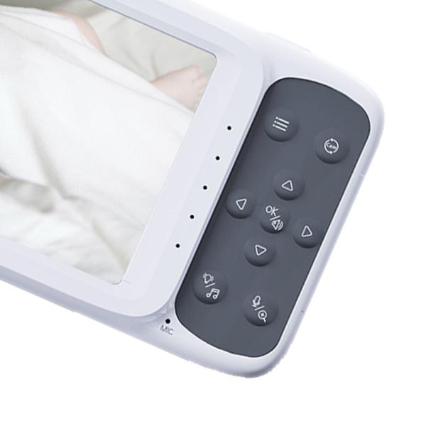 Wifi 720P Baby Monitor 5inch Baby Breathing Monitors With Pet
