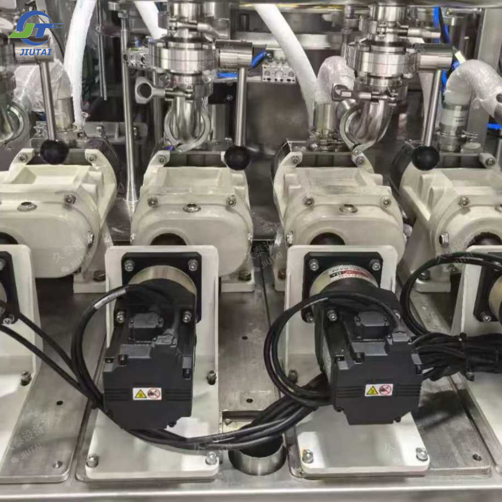 Commercial Tracking Type Filling Machine Shampoo Gel Bottle Lotion Paste 500ml Soap Gallon Dish Wash Automatic