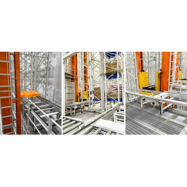 Cold Storage Warehouse Pallet Stacker Crane ASRS Logistics Center Automatic Storage And Retrieval System