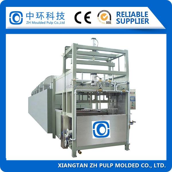 Customized Paper Pulp Forming Machine , Biodegradable Flower Pot Making Machine
