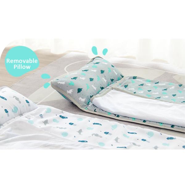 Outdoor Camping Children Sleeping Bag, Fit Boys and Girls 4 Season Comfortable Compact Sleeping Bag Mummy Camping