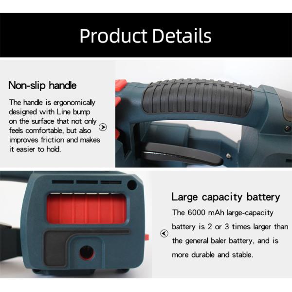 Electric Battery Powered Pp Belt And Pet Belt Strapping Tool
