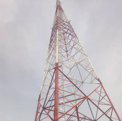 3 Leg 4 Leg Angular Telecommunication Steel Tower Galvanized Sst 49m